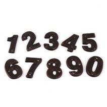 {It 아이템} 주물숫자 주물장식 숫자 0-9 NUMBER 표찰 황동사인 간판2587 표찰, SR[^^_9번_^^]SR