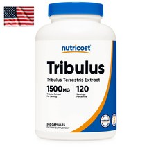미국 뉴트리코스트 트리뷸러스 1500mg 240캡슐 사포닌 남가새 추출물 Tribulus Terrestris 고함량 누트리코스트 Nutrivost