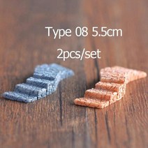 11 스타일 수지 돌 사다리 요정 정원 조경 인형 미니어처테라리움 인형집 DIY 장식품 액세서리 인형의 집 미니어처, type08