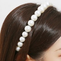 네트진주 핸드메이드 헤어밴드