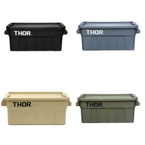 조지스 토르 토트 수납함 정리함 컨테이너 리빙박스 53L 5컬러 40688522, 클리어