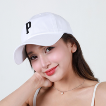 [97어페럴] 20대 남여공용 얼굴 작아보이는 볼드P 루키볼캡