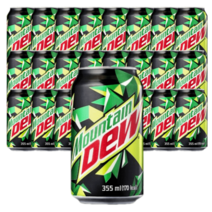 롯데칠성 마운틴듀 355ml x 24개, 상세페이지 참조