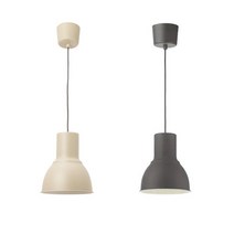 이케아 HEKTAR 펜던트등(22cm), 색상:베이지_304.148.81