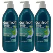 댄트롤 두피진정 저자극 샴푸, 820ml, 3개