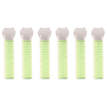 참신대장 앞머리 대왕 헤어롤 구르프 롤 볼륨 집게, 6개, 뿌리집게 그린