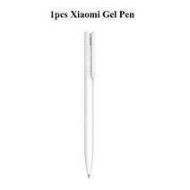 원래 Xiaomi 펜 쓰기 부드러운 빛 Mijia 프레스 코어 교체 리필 블루 레드 블랙 0.5mm 비즈니스 롤러 볼펜, 1 샤오미 젤 펜