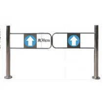 단방향 개찰구 바리게이트 일방통행 보안문 마트 병원, 전체폭1.4m세트