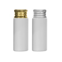 알루미늄캡 10ml 15ml 20ml 30ml 40 ml 어메니티 공병, 1개, 20ml백색용기 골드캡