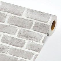 [온라이프] 알뜰 무늬목 시트지 50cm*2M 주방 싱크대 가구 보수 시트, 07. MDB-05(리얼벽돌 그레이)