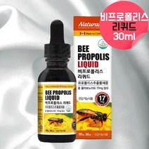 비 프로폴리스 리퀴드 프로폴리스스프레이 프로폴리스원액 PROPOLISLIQUID 캐나다산프로폴리스 프로폴리스액 프로폴리스함량 면역력높이는 아닌 도움 영양제 임산부프로폴리스 약 1달, 30ml, 1, 30ml