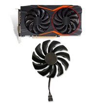 Cavabien 86MM 그래픽 카드 냉각 팬 T129215SU PLD09210S12HH P106100 비디오 카드 냉각 팬 기가바이트 GTX 960 1050 1060 1070 t, Graphics Fan-B