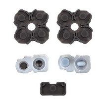 ps5 부품 듀얼센스 커버 컨트롤러 거치대 실리콘 스틱 케이스 받침대 전도성 고무 패드 세트 무선 컨트롤러용 버튼 게임 수리, 2set