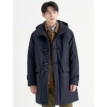 BEAN POLE 네이비 패디드 더플 코트 28306