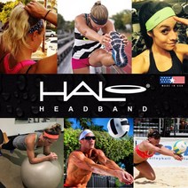 할로밴드 HALOBAND 2020 밴드형 2인치 헤드 밴드, 페이즐리 레드