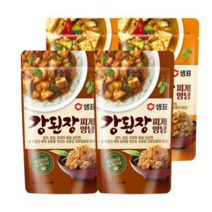 샘표 양념 강된장찌개 130g x 2p + 청국장찌개 200g x 2p, 2세트