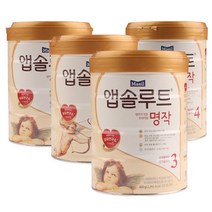 매일유업 이중포장)매일 앱솔루트 명작 800g 3캔 1~4단계 -, 명작--3단계