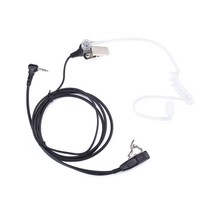 1pin 2.5mm FBI 은밀한 음향 관 이어폰 헤드셋 모토로라 라디오 XT180 TKLR T92 H2O T82 T62 HYT TC320 TC1, 한개옵션0