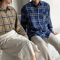 가을 공대 체크 셔츠