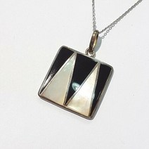 블루케이 [블루케이] 오닉스 원석 펜던트 201016-19탄생석8월