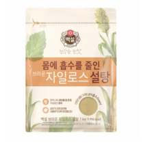 CJ 백설 브라운 자일로스 설탕 1kg, 3개