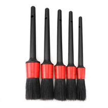 5PCS Car Cleaning Brushes Auto Set Air Outlet Panel Tools durable accessories, CHINA, 5 piece set, Silky