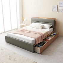 마리메종 댄디 LED/USB 수납침대 Q라텍스매트, 없음/없음/없음