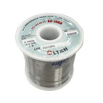 LT소재 KR-19RA 알미트 실납 땜납 솔더 와이어 0.8mm 1M HCE5806