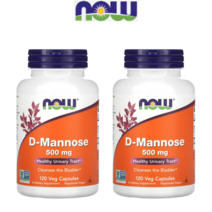 나우푸드 D-Mannose 디 마노스 만노스 500mg 2개