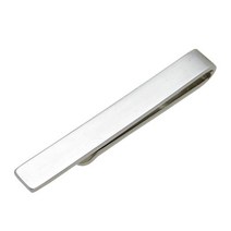 남성용 스키니 타이 클립 바 메탈릭 마감 - 단단한 고정력의 매끄러운 디자인과 슬림한 넥타이에 적합