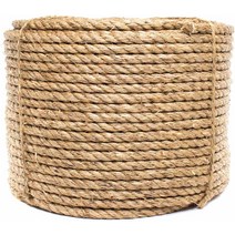 Golberg 다중 자연 섬유 Tan 마닐라 로프 직경 10피트 길이 5/8 inch X feet GOLB-58MANILA-~GOLB_RK17, 02 1.5 inch X 25 feet