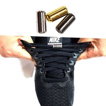 메탈락팁 매듭없는 고무끈 고무줄끈 고무줄신발끈 슈레이스