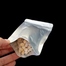 키밍 / 밑투명 지퍼스탠드 알루미늄봉투 지퍼백 18X26cm 300