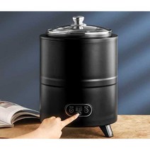 요구르트제조기 자동 타이밍 대용량 막걸리 발효 기계, 12L 블랙