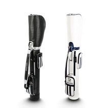 루체골프 하프백 초경량 골프백, 블랙