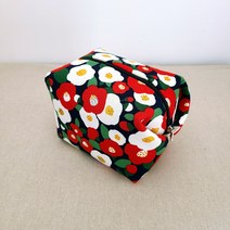 [DIY키트 패키지] (동영상설명) 화장품파우치만들기 사각파우치 슬림파우치 카오스, 베리