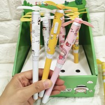 선풍기펜 펜선풍기 휴대용선풍기펜 4컬러 인싸템, 옐로우