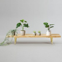 위튼 고무나무 다용도 선반 장식장 1450 (착불), 색상:고무나무