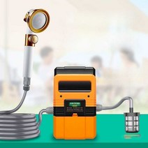 캠핑용 야외 온수샤워기 차박 샤워 이동식 야외 목욕, 표준구성