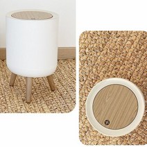 원목감성 인테리어 원터치 휴지통 (L) 집들이선물, 없음