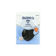 크리넥스 KF80 입체형 마스크 대형 블랙 20매, 크리넥스 KF80 입체형 마스크 대