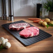 해동트레이 보드 고기녹이기 1pcs 빠른 빠른 냉동 식품 과일 빠른 플레이트 마스터 주방 가제트, 세트