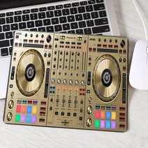파이오니아 dj 마우스 깔개 개척자 dj 컨트롤러 인체 공학적 마우스 패드 사무실 마우스 mausepad 게이머 컴퓨터 테이블 매트 책상 패드 책상 평가 호환, 잠겨 있지 않음25x20x0.2cm
