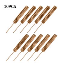 10pcs 원격 콘트로 Lora Omni 내부 코일 원격 제어 항공 433MHz 헬리컬 솔더 스프링 안테나, 433m