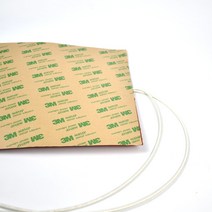발열판 usb 발 발열패드 5V 12V 24V 36V 48V 110V 220V 380V 실리콘 난방 패드 광장 고무 열 매트 온수 침, 05 150x90mm_06 5V
