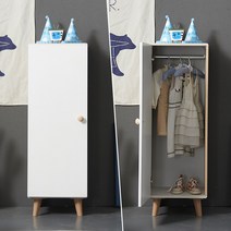 소이첸 아기 옷장, 6_1.소이첸 400 틈새 옷장_오크+화이트