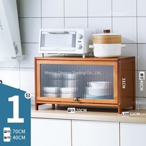 주방 그릇장 원목 찬장 1단에서 5단 주방수납장겸, 1층 가로 70cm