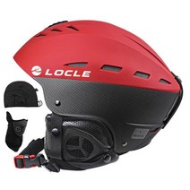 LOCLE 전문 스키 헬멧 ABS EPS CE 인증 스키 헬멧 스노우 스케이팅 스노우 보드 스케이트 보드 헬멧 크기 55-61cm