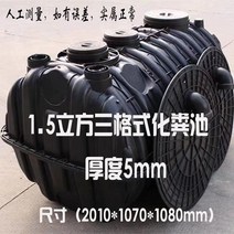 농막 정화조 PE 오수 탱크 배수 펌프 농촌 오물 하수 처리, 5mm