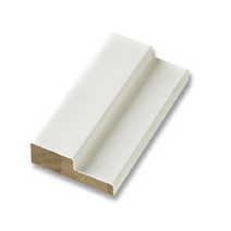 공간디피 라왕 집성목 몰딩 - 계단몰딩 (폭 47mm) C06, 하도백색(120cm)